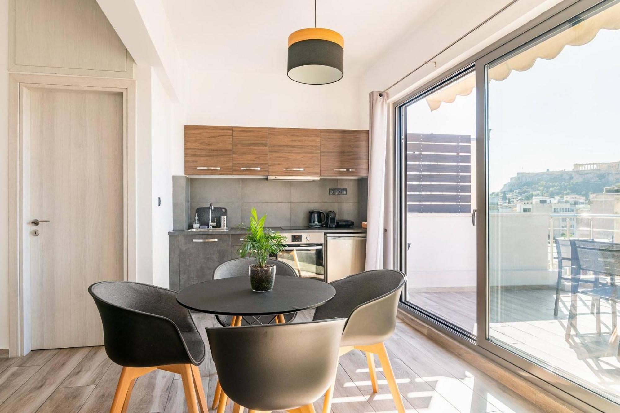 Apartament Dreamy Athens Penthouse With Acropolis View Zewnętrze zdjęcie