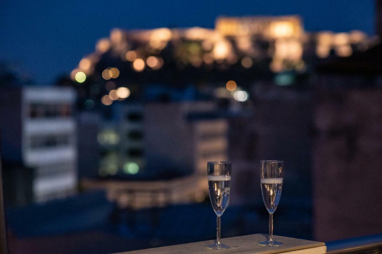 Apartament Dreamy Athens Penthouse With Acropolis View Zewnętrze zdjęcie